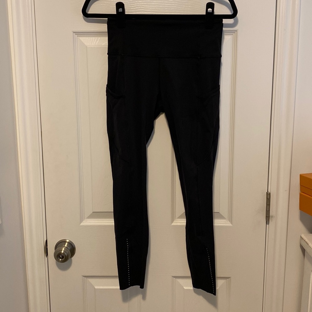 Lulu fast & free leggings w/pockets